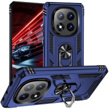 Противоударный чехол с подставкой Deexe Armor Case для Xiaomi Redmi Note 14 Pro Plus - Blue: фото 1 из 7