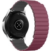 Ремінець ArmorStandart MagLink для годинників з шириною кріплення 22 мм - Red / Grey: фото 1 з 1