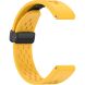 Ремінець Deexe Astra Strap для годинників Garmin з шириною кріплення QuickFit 20mm - Yellow (270817Y). Фото 3 з 9
