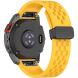 Ремінець Deexe Astra Strap для годинників Garmin з шириною кріплення QuickFit 20mm - Yellow (270817Y). Фото 1 з 9