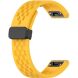 Ремінець Deexe Astra Strap для годинників Garmin з шириною кріплення QuickFit 20mm - Yellow (270817Y). Фото 2 з 9