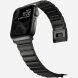 Ремінець Deexe Click Stainless Steel для Apple Watch 46 / 45 / 44 / SE 44 / 42 (Series 1-3) / Ultra / Ultra 2 - Black (345121B). Фото 3 з 6