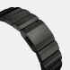 Ремінець Deexe Click Stainless Steel для Apple Watch 46 / 45 / 44 / SE 44 / 42 (Series 1-3) / Ultra / Ultra 2 - Black (345121B). Фото 5 з 6