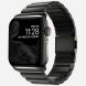 Ремінець Deexe Click Stainless Steel для Apple Watch 46 / 45 / 44 / SE 44 / 42 (Series 1-3) / Ultra / Ultra 2 - Black (345121B). Фото 2 з 6