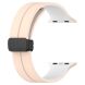 Ремінець Deexe Color Soft Line для Apple Watch 42 (Series 10/11) / 41 / 40 / SE 40 / 38 - White / Pink (303610WP). Фото 2 з 7