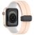 Ремешок Deexe Color Soft Line для Apple Watch 42 (Series 10) / 41 / 40 / SE 40 / 38 - White / Pink: фото 1 из 7