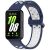 Ремешок Deexe Dot Color для Samsung Galaxy Fit 3 - Midnight Blue / White: фото 1 из 7