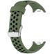Ремешок Deexe Dot Color для Xiaomi Mi Smart Band 8 / 9 - Army Green / Black (359412GB). Фото 3 из 9
