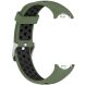Ремешок Deexe Dot Color для Xiaomi Mi Smart Band 8 / 9 - Army Green / Black (359412GB). Фото 4 из 9