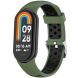 Ремешок Deexe Dot Color для Xiaomi Mi Smart Band 8 / 9 - Army Green / Black (359412GB). Фото 2 из 9