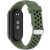 Ремешок Deexe Dot Color для Xiaomi Mi Smart Band 8 / 9 - Army Green / Black: фото 1 из 9
