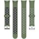 Ремешок Deexe Dot Color для Xiaomi Mi Smart Band 8 / 9 - Army Green / Black (359412GB). Фото 5 из 9