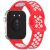 Ремешок Deexe Dual Color для Huawei Watch Fit 3 - Red / White: фото 1 из 7