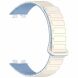 Ремешок Deexe Flexible Fit для Huawei Band 8 / 9 / 10 - White / Blue (328519WL). Фото 3 из 6