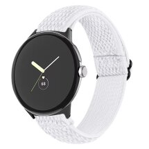 Ремешок Deexe Knitted Strap для Google Pixel Watch / Watch 2 - White: фото 1 из 6