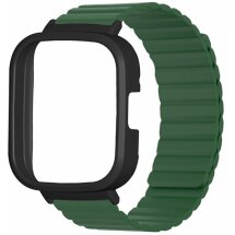 Ремінець Deexe Magnetic Band для Xiaomi Redmi Watch 3 - Army Green: фото 1 з 3