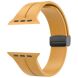 Ремінець Deexe Magnetic Braselet для Apple Watch 42 (Series 10) / 41 / 40 / SE 40 / 38 - Yellow (303608Y). Фото 2 з 8