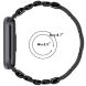 Ремешок Deexe Modern для Xiaomi Mi Smart Band 8 / 9 - Silver (326046S). Фото 9 из 9