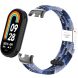 Ремешок Deexe Nylon Bracelet для Xiaomi Mi Smart Band 8 / 9 - Navy Blue (326026L). Фото 3 из 6