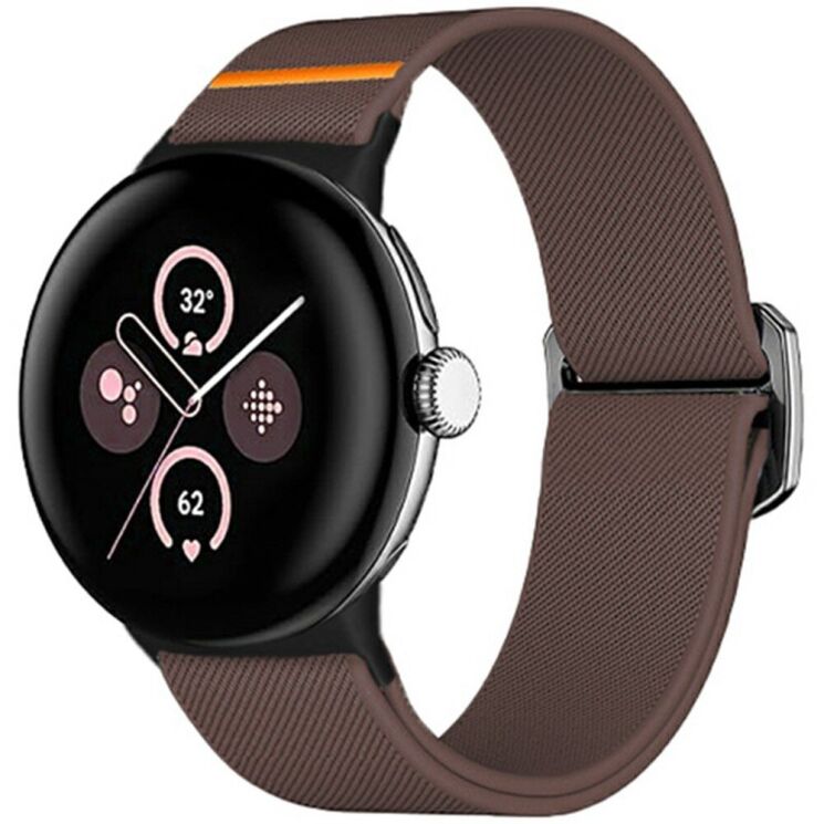 Ремешок Deexe Orbit Flex для Google Pixel Watch / Watch 2 / Watch 3 (41mm) - Purple: фото 2 из 4