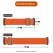Ремінець Deexe Orbit Flex для Huawei Watch Fit 4 Pro / Fit 4 / Fit 3 - Orange (382813O). Фото 3 з 3