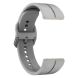 Ремешок Deexe Soft Line для часов с шириной крепления 20мм - Grey (895429H). Фото 5 из 5