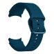 Ремінець Deexe Soft Silicone для Samsung Galaxy Watch 4 / 4 Classic / 5 / 5 Pro / 6 / 6 Classic / 7 / FE - Dark Blue (284302DB). Фото 2 з 8