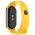 Ремешок Deexe Soft Silicone для Xiaomi Mi Smart Band 8 / 9 - Yellow: фото 1 из 5