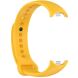Ремешок Deexe Soft Silicone для Xiaomi Mi Smart Band 8 / 9 - Yellow (326042Y). Фото 4 из 5