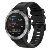 Ремінець Deexe Sport Series для годинників Garmin з кріпленням Quick Fit 22mm - Black: фото 1 з 2