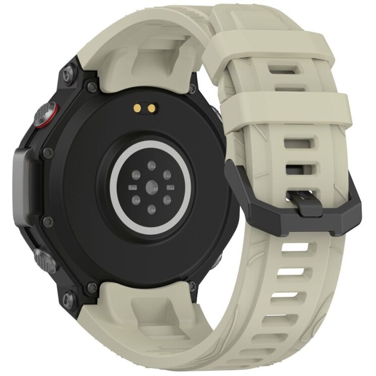 Ремінець Deexe Sport Series для Xiaomi Amazfit T-ReX 3 - Rock Grey: фото 1 з 9