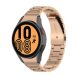 Ремешок Deexe Stainless Steel для Samsung Galaxy Watch 4 / 4 Classic / 5 / 5 Pro / 6 / 6 Classic / 7 / FE - Rose Gold (284515RG). Фото 1 из 10