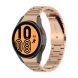 Ремінець Deexe Stainless Steel для Samsung Galaxy Watch 4 (40/44mm) / Watch 4 Classic (42/46mm) - Rose Gold: фото 1 з 10