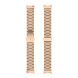 Ремешок Deexe Stainless Steel для Samsung Galaxy Watch 4 / 4 Classic / 5 / 5 Pro / 6 / 6 Classic / 7 / FE - Rose Gold (284515RG). Фото 6 из 10