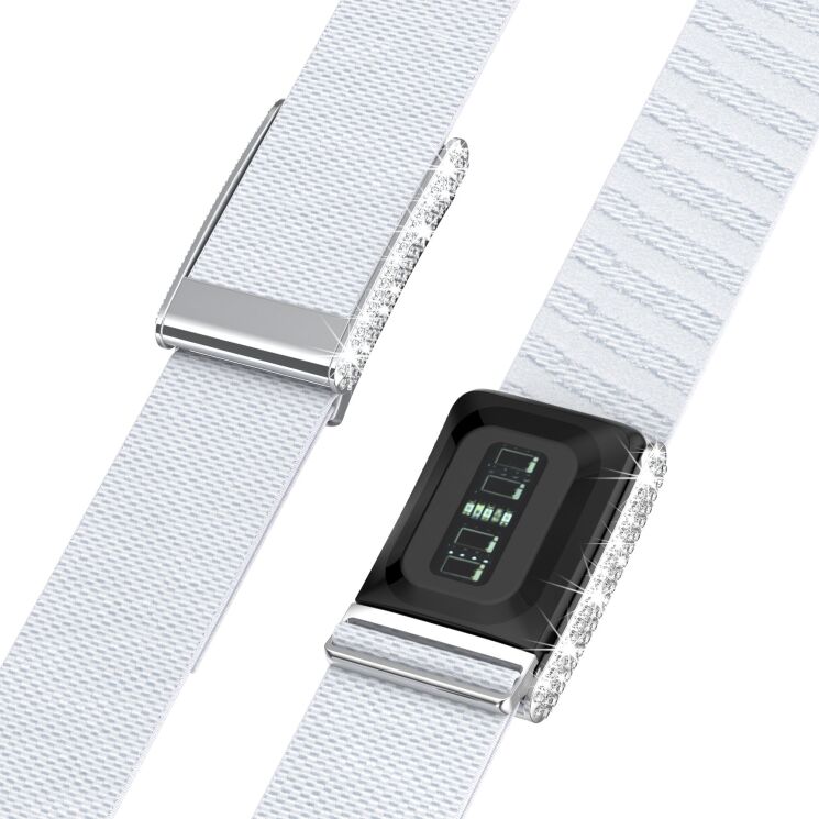 Ремінець для годинника Deexe Shiny Strap для WHOOP 5.0 - White (403108W) Ремінець для годинника Deexe Shiny Strap для WHOOP 5.0 - White: фото 3 з 6
