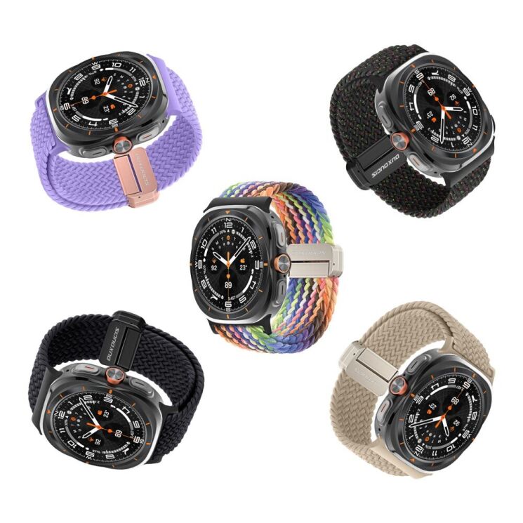 Ремешок DUX DUCIS Mixture Pro Series для Samsung Galaxy Watch Ultra (47mm) - Beige: фото 11 из 13