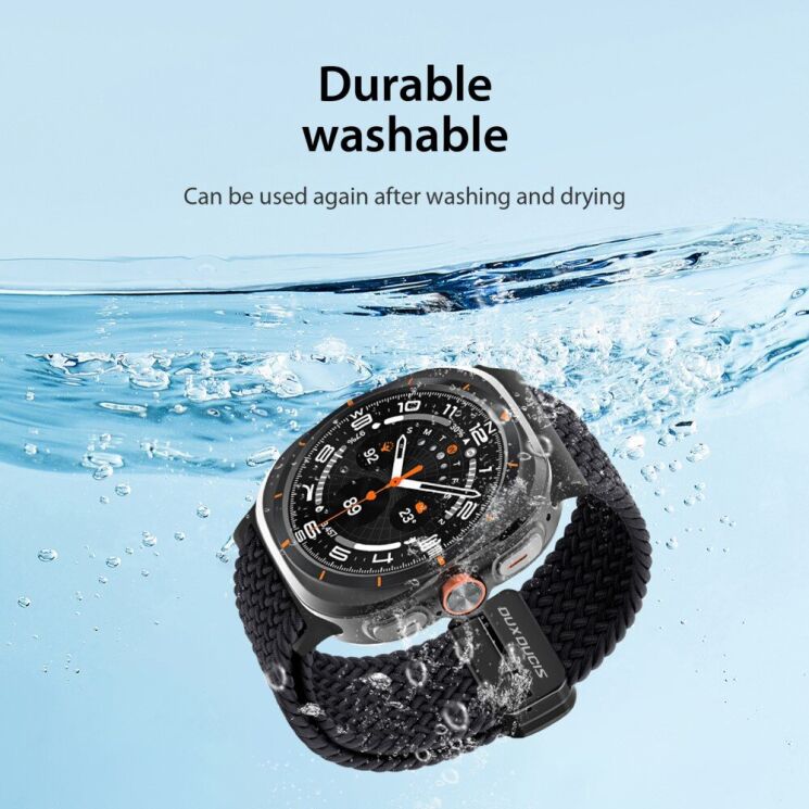 Ремешок DUX DUCIS Mixture Pro Series для Samsung Galaxy Watch Ultra (47mm) - Beige: фото 8 из 13