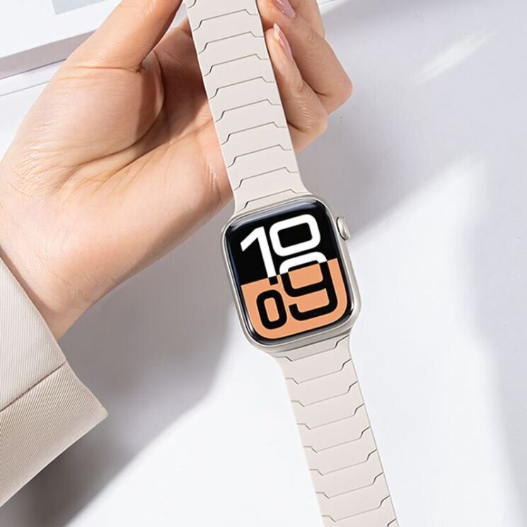 Ремінець Hoco WA39 для Apple Watch 42 (Series 10/11) / 41 / 40 / SE 40 / 38 - Armygreen / Black (345150G) Ремінець Hoco WA39 для Apple Watch 42 (Series 10/11) / 41 / 40 / SE 40 / 38 - Armygreen / Black: фото 7 з 7