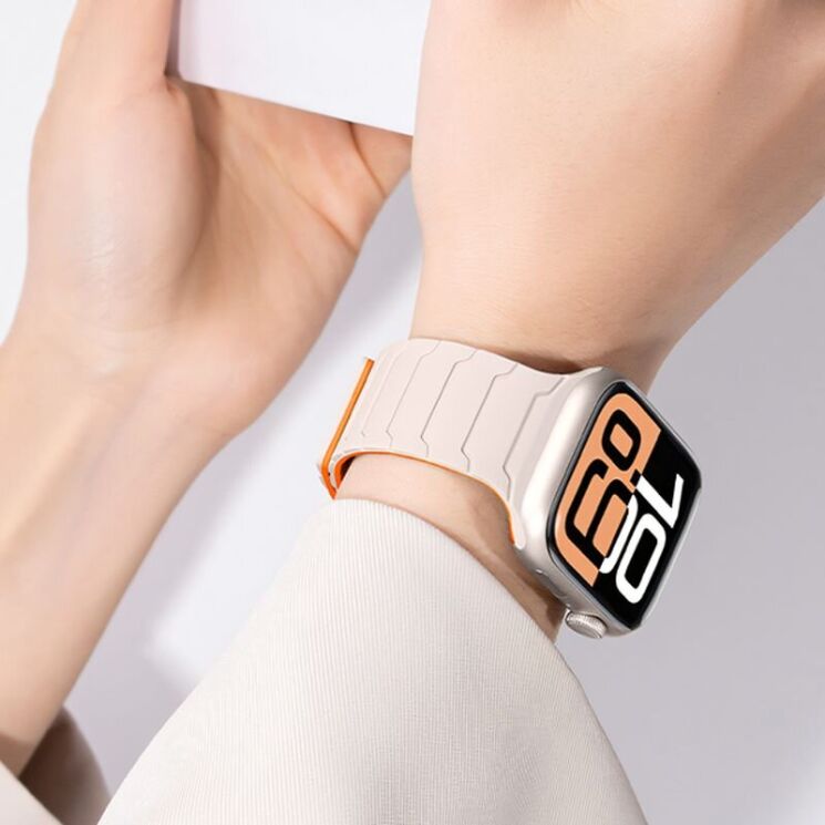 Ремінець Hoco WA39 для Apple Watch 42 (Series 10/11) / 41 / 40 / SE 40 / 38 - Armygreen / Black (345150G) Ремінець Hoco WA39 для Apple Watch 42 (Series 10/11) / 41 / 40 / SE 40 / 38 - Armygreen / Black: фото 4 з 7