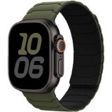Ремінець Hoco WA39 для Apple Watch 42 (Series 10/11) / 41 / 40 / SE 40 / 38 - Armygreen / Black: фото 1 з 7