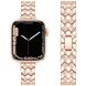 Ремешок KALEBOL Diamond для Apple Watch 42 (Series 10) / 41 / 40 / SE 40 / 38 - Rose Gold (345127RG). Фото 2 из 7
