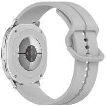 Ремешок KALEBOL Groove Design для Samsung Galaxy Watch 8 (40/44mm) / 8 Classic - Light Grey: фото 1 из 5