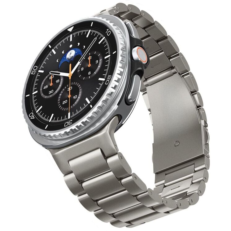 Ремінець Spigen Modern Fit Titanium для Samsung Galaxy Watch 8 (40/44mm) / 8 Classic AMP10122 - Natural Titanium (384188H) Ремінець Spigen Modern Fit Titanium для Samsung Galaxy Watch 8 (40/44mm) / 8 Classic AMP10122 - Natural Titanium: фото 2 з 14