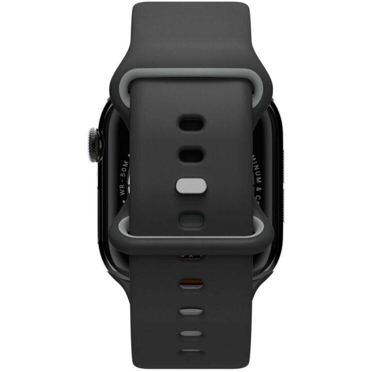 Ремешок Spigen (SGP) Nano Pop для Apple Watch 42 (Series 10) / 41 / 40 / SE 40 (AMP09324) - Black Sesame: фото 3 из 12