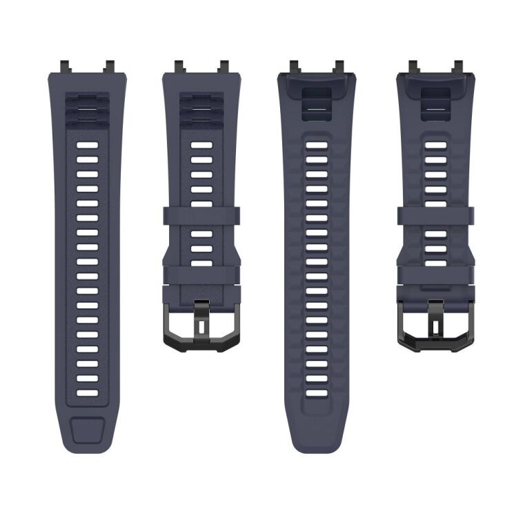 Ремешок UniCase Armor Strap для Amazfit T-ReX 2 - Dark Blue: фото 6 из 8