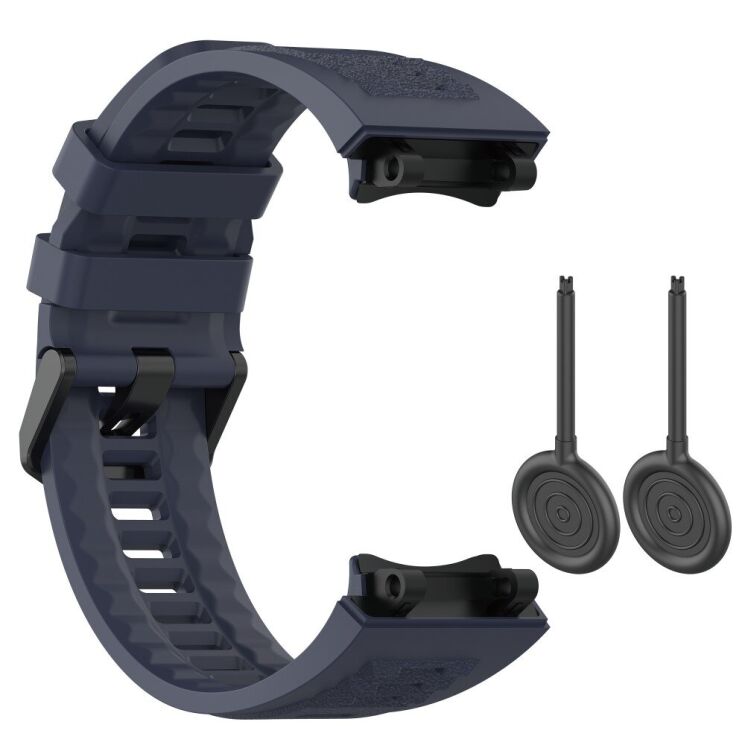Ремешок UniCase Armor Strap для Amazfit T-ReX 2 - Dark Blue: фото 3 из 8