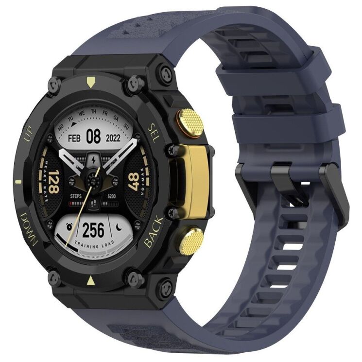 Ремешок UniCase Armor Strap для Amazfit T-ReX 2 - Dark Blue: фото 1 из 8