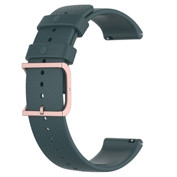 Ремешок UniCase Dot Pattern для Samsung Galaxy Watch 3 (45mm) - Dark Green: фото 3 из 5
