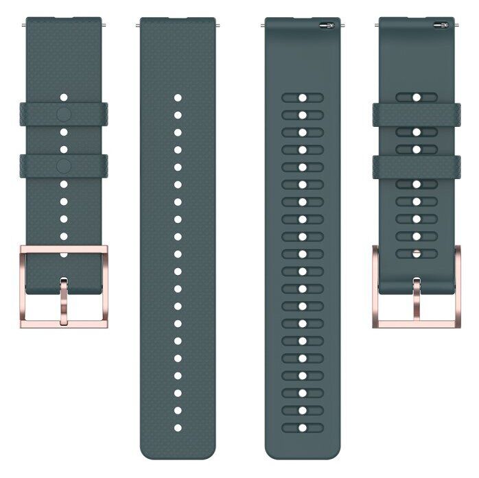 Ремешок UniCase Dot Pattern для Samsung Galaxy Watch 3 (45mm) - Dark Green: фото 5 из 5
