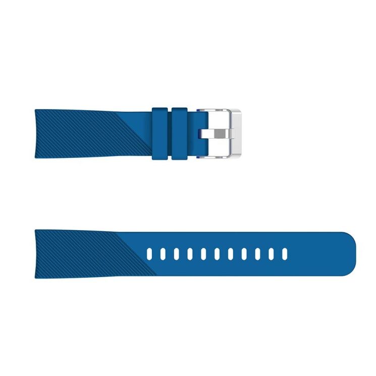 Ремешок UniCase Twill Texture для Samsung Galaxy Watch 42mm / Watch 3 41mm - Dark Blue: фото 5 из 6